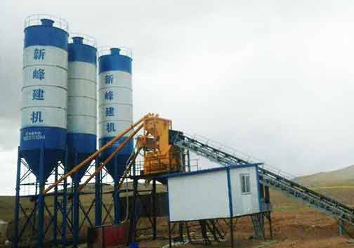 90m3/h Concrete Batching Plant was established