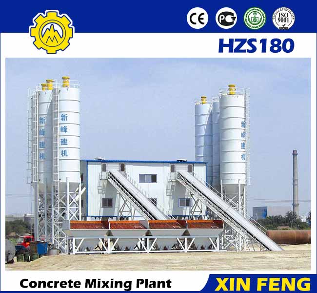 concrete mixing station